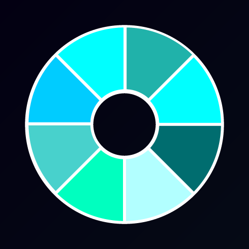35+ Shades Of Cyan Color Palettes With Design Examples