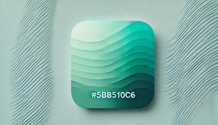 5bb510c6 color gradient featuring teal and pastel green swatches